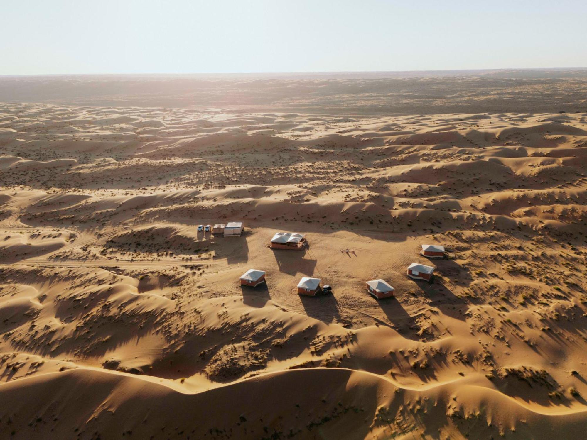 Silent Dunes Camp Ḩawīyah Buitenkant foto