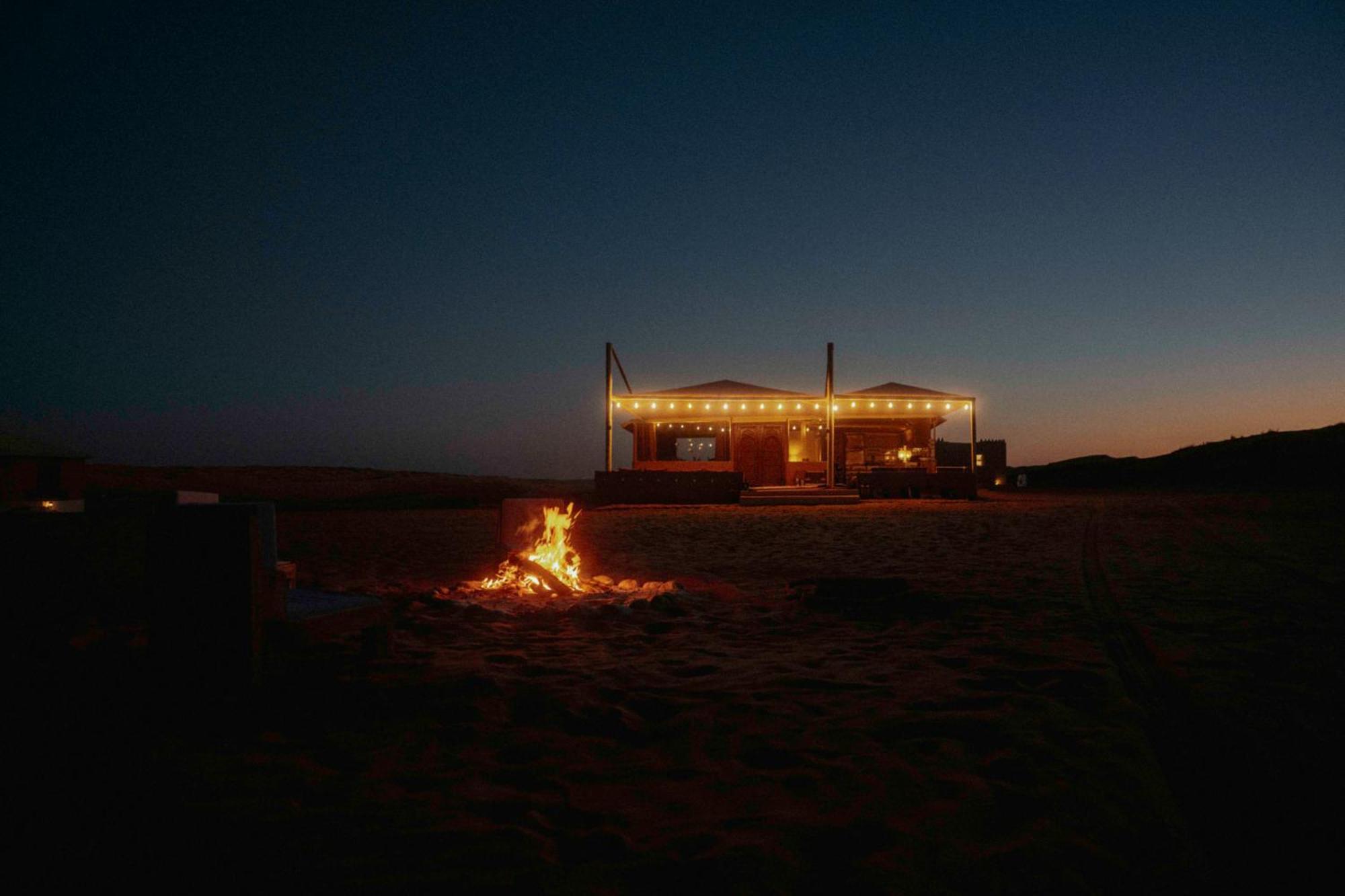 Silent Dunes Camp Ḩawīyah Buitenkant foto